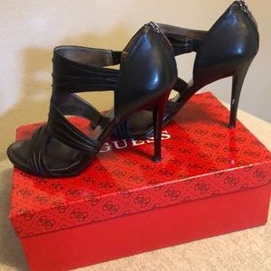 Guess leather heels